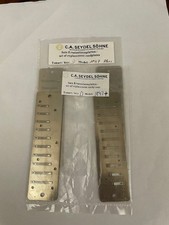 C.A. SEYDEL SOHNE Replacement Reed Plates - NEW - Model 1847 , Key D