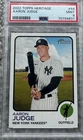 2022 Topps Heritage AARON JUDGE #44 PSA 9