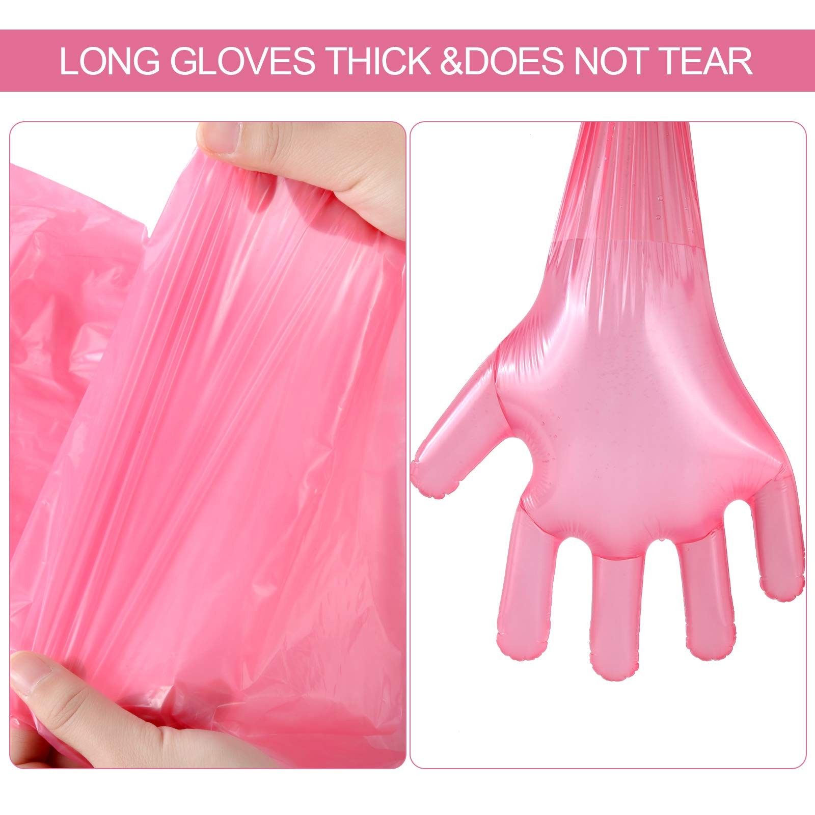 Patelai 20 Pairs Field Dressing Gloves Hunting Deer Gutting Mittens Disposabl...