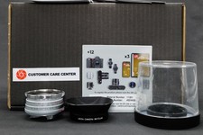 LEICA 35mm F1.4 SUMMILUX-M classic STEEL RIM Re-Issue #11301 - ROTER PUNKT KAMER