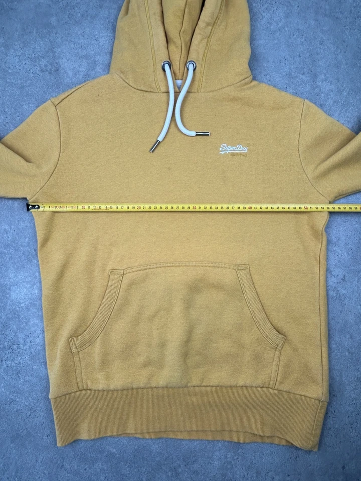 Superdry Hoodie sweat capuche Jaune moutarde Coupe regular S (639) - Photo 4/4