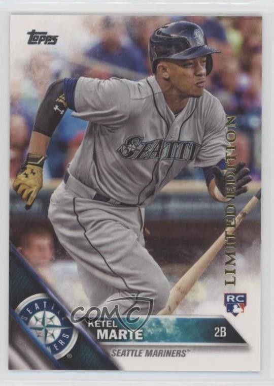 2016 Topps Limited Edition Ketel Marte #73 Rookie RC 3a8