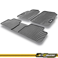 Fits 08-16 Chevy Cruze Floor Mats Carpets Liner All Weather 5pcs Latex Gray Grey