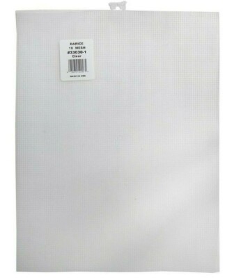 Plastic Canvas 10 Count 10.5  x 13.5  by Darice