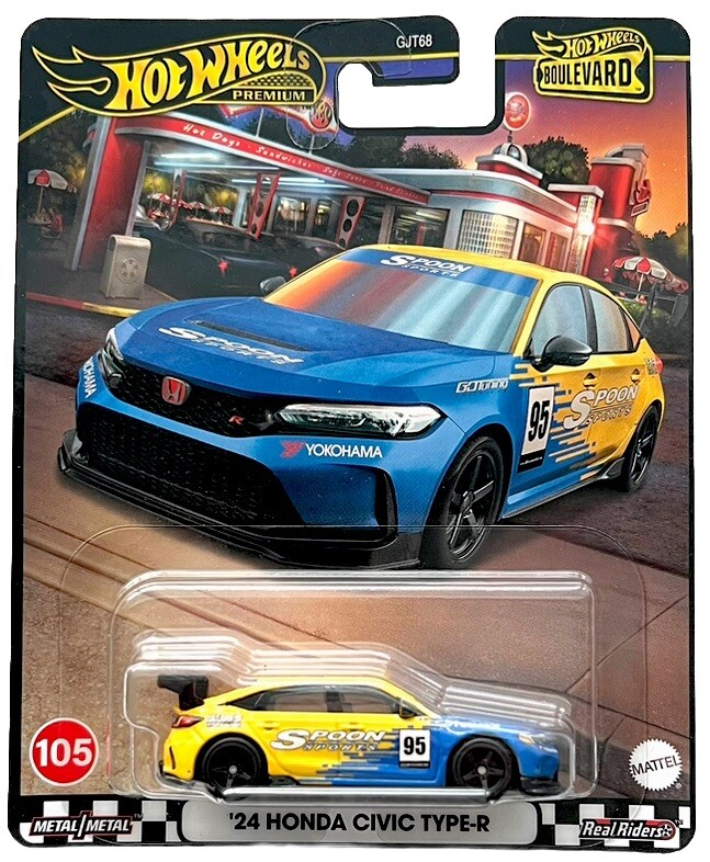 HOT WHEELS 2024 HONDA CIVIC TYPE R BOULEVARD PREMIUM 2024 | eBay