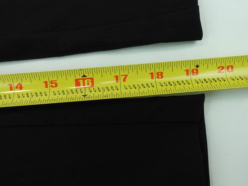 Womens 4 Crop Pants Black Shorts Christopher & Banks Slimming Dress Pants - Picture 10 of 12