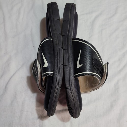Nike Women's Comfort Footbed Size 8 Black White Slide Sandals 360883-011 EUC - Picture 4 of 6