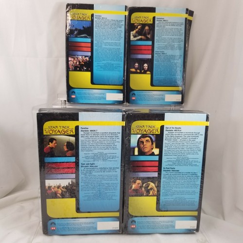 4 Star Trek Voyager VHS 2 NEW 2 used Parallax CARETAKER Emanations EYE OF THE NE - Picture 2 of 9