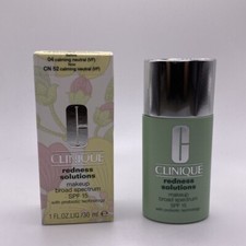 Clinique Redness Solutions Makeup SPF15 04 Calming Neutral CN52 1 OZ NEW IN BOX