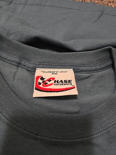 Nascar Jeff Gordon Blue Short Sleeve Crew Neck T-Shirt Chase Authentics 2004 XXL - Picture 11 of 11