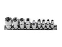 "HT1A884 SchlüSselsatz Torx® Aufsatz,SteckschlüSsel Befestigung: 1/4\" HÖGert Tech"