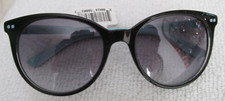 NEW Calvin Klein Womens Sunglasses CK18509S Black Light Blue 154.00