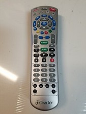 Charter Spectrum 4-Device Universal Remote Control, Silver - AUX DVD TV CABLE