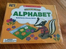 LEARNING MATS: ALPHABET By Scholastic NEW SEALED