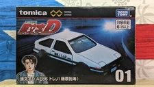 TOMICA PREMIUM UNLIMITED 01 INITIAL D TOYOTA AE86 TRUENO (Takumi Fujiwara) 1/64