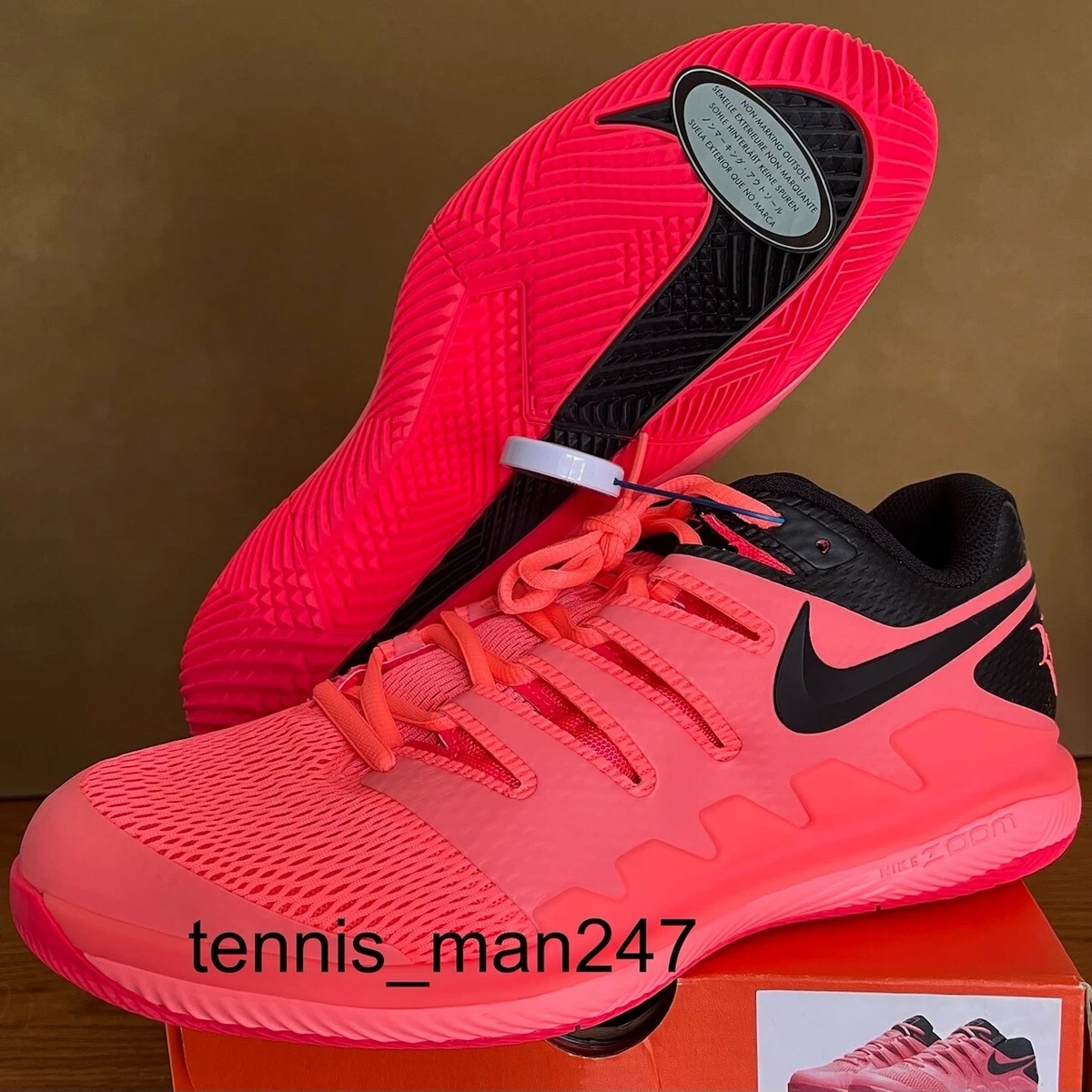 Preços baixos em Nike Air Zoom Vapor X HC Lava Glow | eBay