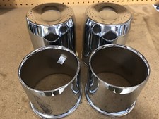 2 Open 2 Closed Xl Chrome 8 Lug Caps 5.15 Dia Fit 1997 Older F250 F350