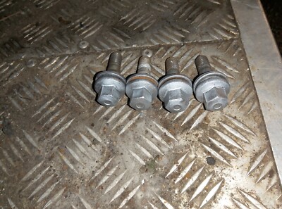 4 GENUINE PEUGEOT / CITROEN ALLOY WHEEL - BOLTS 206 207 307 C4 VTS ETC.