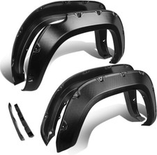 For 2016-2023 Toyota Tacoma 4pcs Pocket Riveted Wheel Fender Flares Textured