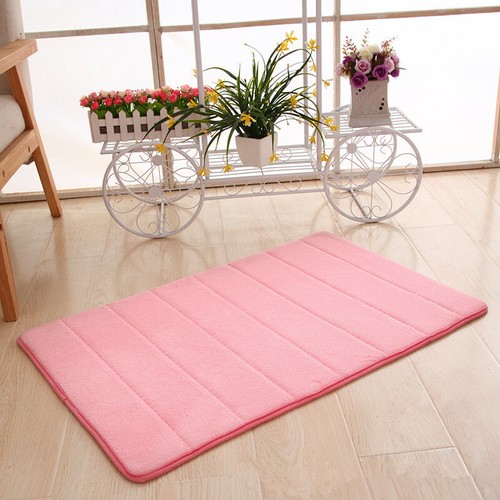 Memory Foam Soft Bath Mat Bathroom Floor Rug Anti-skid Carpet Hot Sale - Imagen 18 de 25