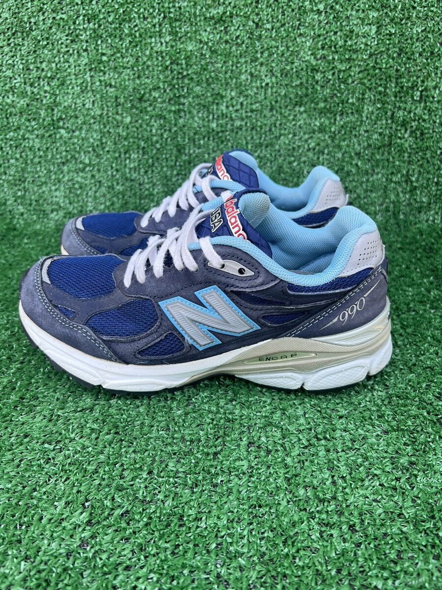 NEW BALANCE 990v3 MADE IN USA W990NV3 NAVY BLUE SUEDE NEW BALANCE 990v3 MADE IN USA W990NV3 NAVY BLUE SUEDE
