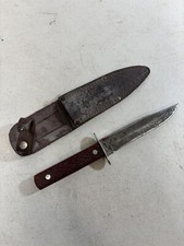 Vintage 1940s Imperial Fixed Blade Knife Dagger Made In USA 9"L Bakelite Handle