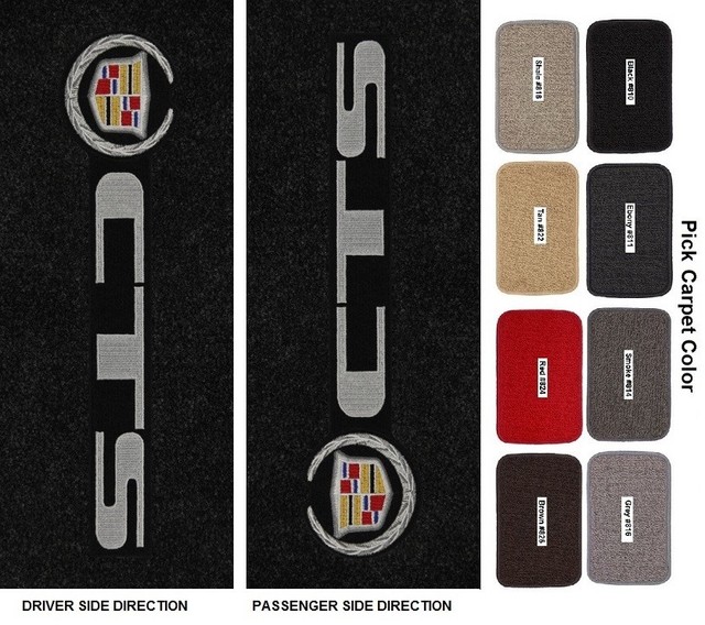 Lloyd Mats Cadillac CTS Sideways Classic Loop Front Floor Mats (2009