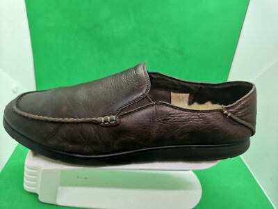 New UGG Size 12 Men\'s Colston Loafer Tan Suede Ugg Colston Suede Slip On Shoe Mens 10 Great Condition | eBay main image 4