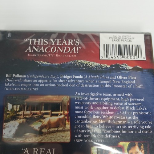 Lake Placid Bill Pullman Bridget Fonda Oliver Platt New DVD Free Shipping - Picture 3 of 3