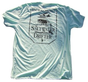 Caribbean Hobo Saltwater Drifter Key West Fishing T Shirt Fish Boating Bent Rod Ebay