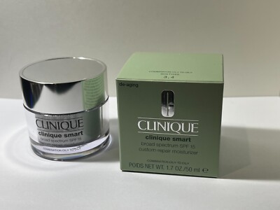 Clinique Smart SPF 15 Custom-Repair Moisturizer Combination  Oily to Oily NIB