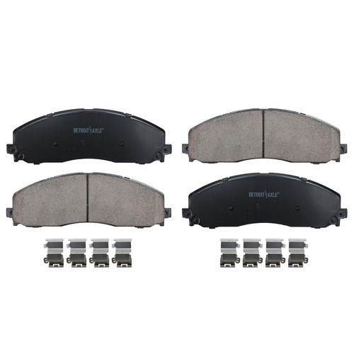 Front and Rear Ceramic Brake Pads for F-250 F-350 F-450 Super Duty - Picture 6 of 7