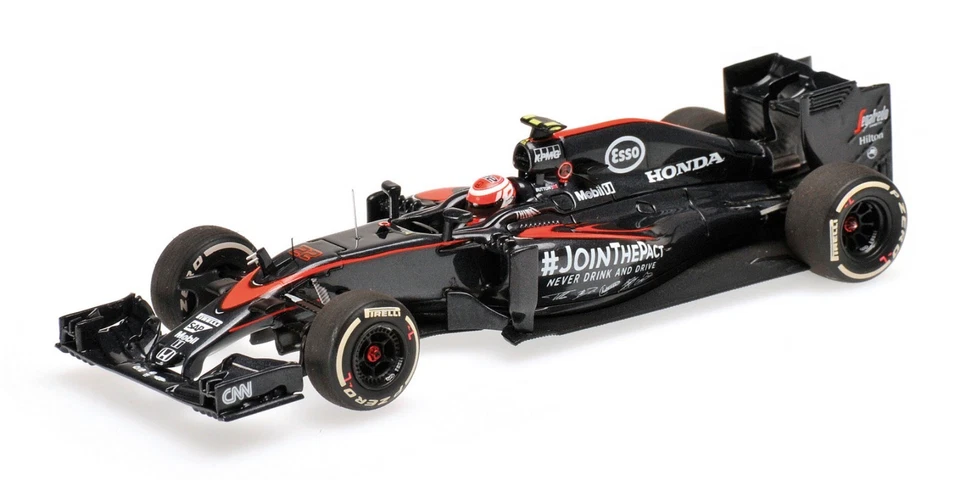 Minichamps McLaren Honda MP4-30 #22 British GP 2015 - Jenson Button 1/43 Scale - Image 3 of 4