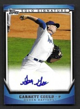 2011 Topps Pro Debut Solo Signatures #GG Garrett Gould Los Angeles Dodgers 