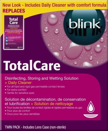 Blink Total Care Multipack for RGP contact lenses disinfecting solution +cleaner