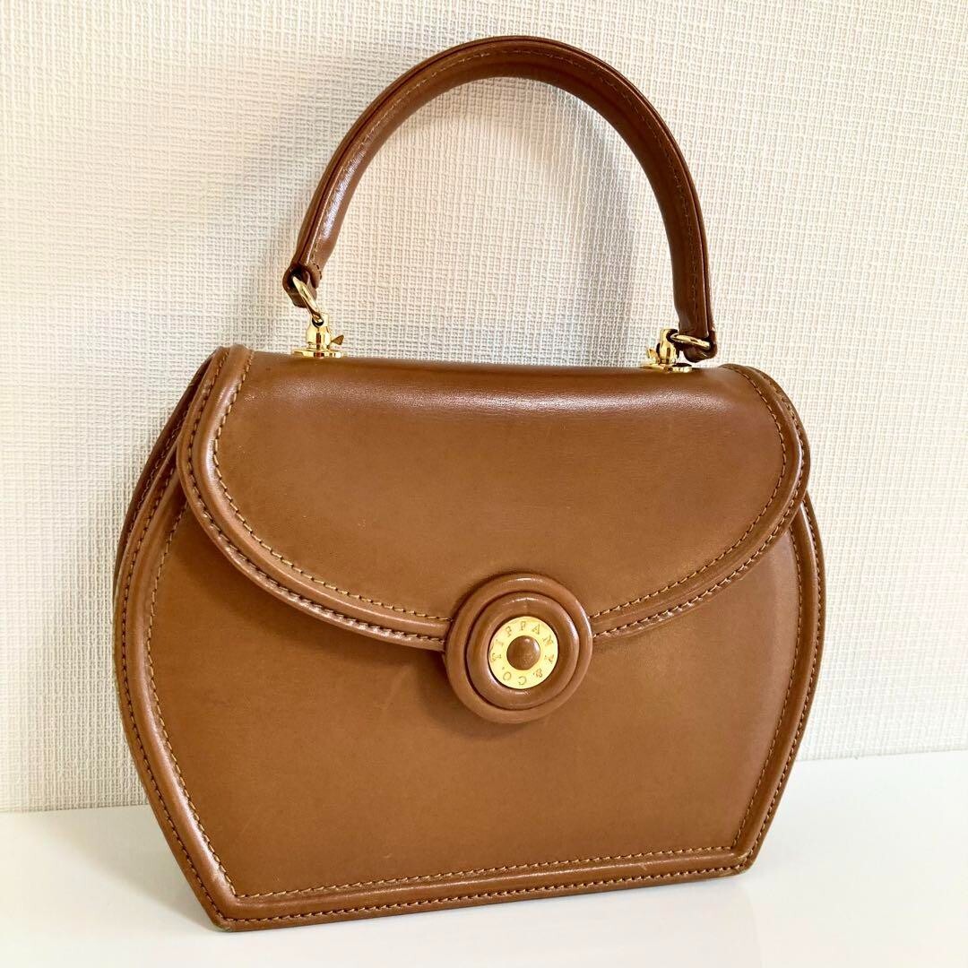Tiffany & Co. Vintage 2 Way Gold Chain Shoulder Bag Brown Tiffany & Co. Vintage 2 Way Gold Chain Shoulder Bag Brown