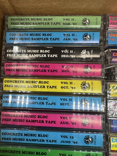 Concrete Music Bloc Sampler 53 Cassette Lot Nirvana Pearl Jam Anthrax Spinal Tap - Picture 5 of 16