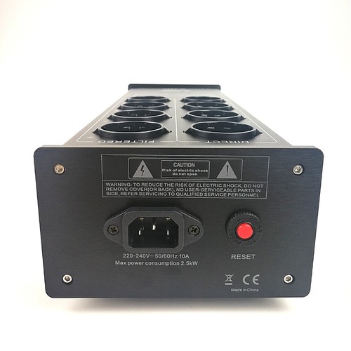 W-4000 Power Conditioner Power Purifier Audio Noise Power Filter with EU outlet - Picture 4 of 7