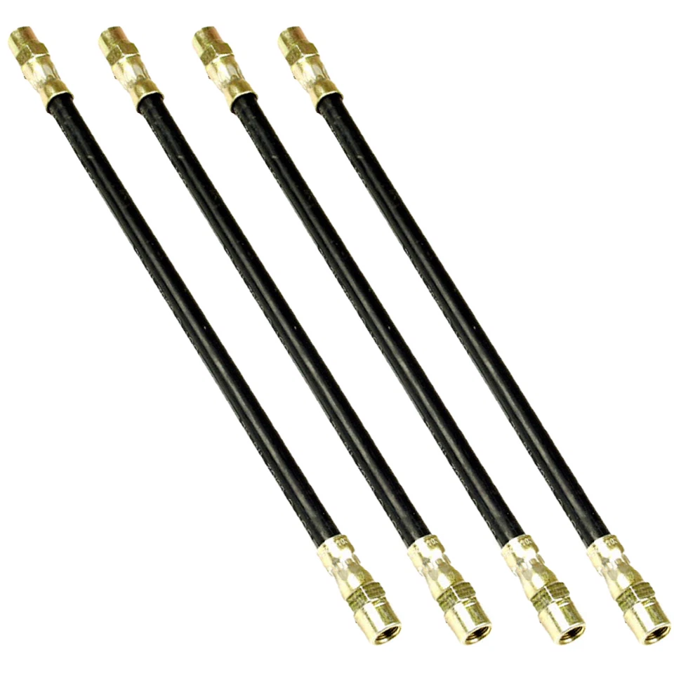 Juego de 4 piezas de manguera hidráulica de freno delantera ATE para Volvo 265 245 GLE 264 240 242 1229347 Foto 2 de 4