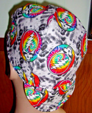 GrateFul Dead Head Custom  Made Construction, Welder, Pipe-fitter, Biker Hat