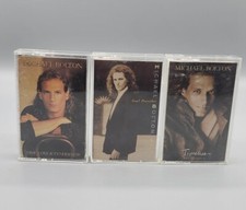 Michael Bolton Cassette Soul Provider, Timeless, Time Love Tenderness Lot Of 3