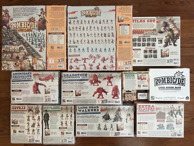 New Zombicide Undead or Alive Core Game + Expansions Bundle + Free