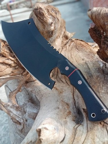 12 pulgadas cuchillo cuchillero de carne y verduras helicóptero cuchillo de carnicero acero inoxidable - Imagen 8 de 8