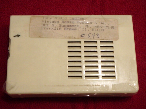 VINTAGE BULOVA SUPER 7 TRANSISTOR RADIO NT-730 9v 1970'S WORKS JAPAN READ - 第 3/12 張圖片
