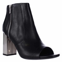 Vince Faber Open Toe Booties - Black, 7 Us / 37 Eu on sale Vince Faber Open Toe Booties - Black, 7 Us / 37 Eu on sale