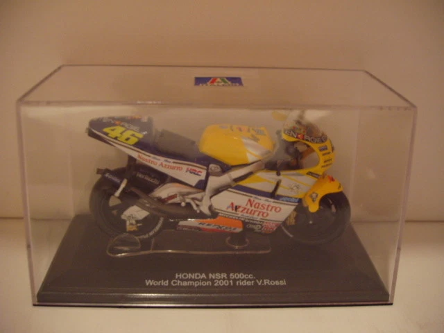 YAMAHA-Honda N 46 V.Rossi 7 MOTO 2001-2005 1/22 ITALERI NO Minischamps NEW - Immagine 2 di 4