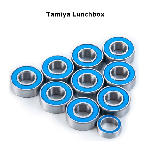 Sealed Bearing Kit Tuning Kugellager Für Tamiya Lunchbox Clodbuster TT-01 TT-02 - Bild 8 von 19