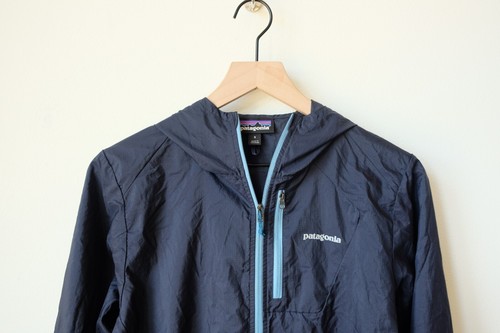 Mens Patagonia Houdini Full Zip Blue Small Jacket Coat Lightweight Windbreaker - Picture 2 of 4