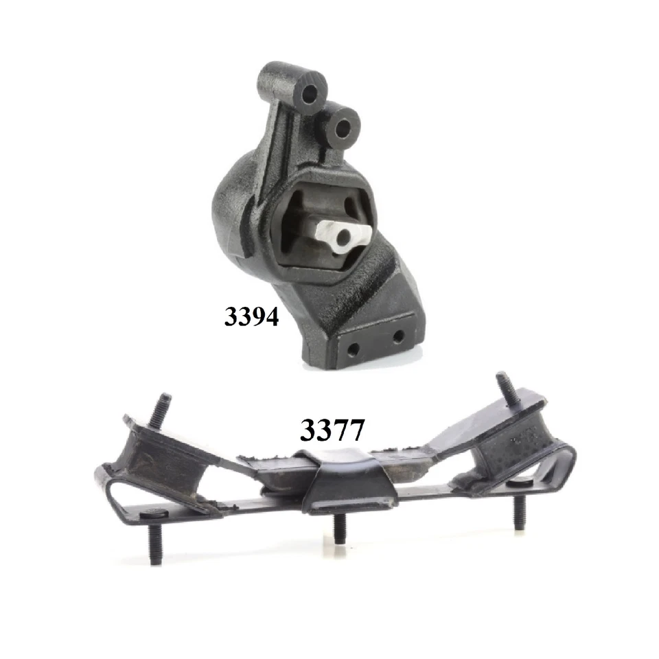 2 ШТ КРЕПЛЕНИЕ ДВИГАТЕЛЯ И ТРАНСМИССИИ ДЛЯ 2009-2010 DODGE RAM 1500, RAM 2500 4WD -AUTO TRANS - Изображение 2 из 4