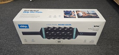 Chirp RPM Rolling Percussive Massager   Deep Tissue Muscle Massager  - NEW